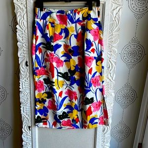 Gorgeous Floral Midi Pencil skirt